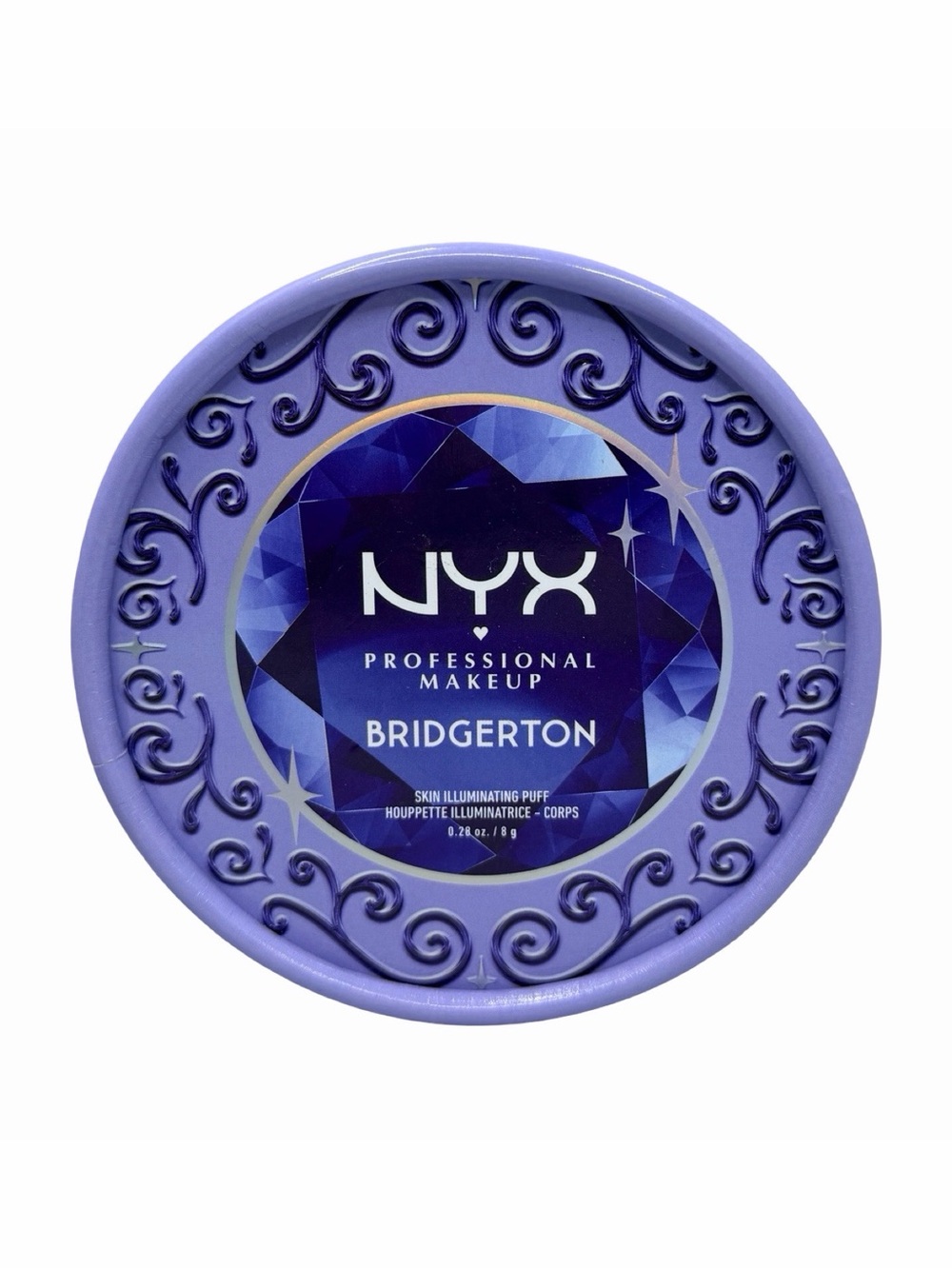 NYX x Bridgerton Royal Shimmer Skin Illuminating Puff - 0.28 oz - Gilded in Gold